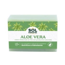 SOLNATURAL JABON EN PASTILLA de aloe vera 100gr.