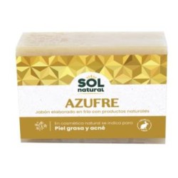 SOLNATURAL JABON EN PASTILLA de azufre 100gr.