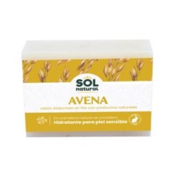 SOLNATURAL JABON EN PASTILLA de avena 100gr.
