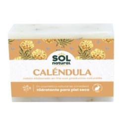 SOLNATURAL JABON EN PASTILLA de calendula 100gr.