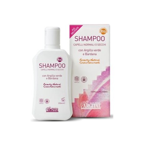 CHAMPU ARCILLA ENEBRO Y BARDANA cabello seco 250ml