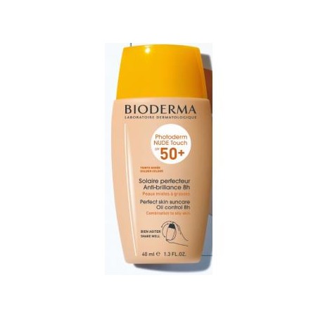 PHOTODERM NUDE SPF50+ color dorado 40ml.