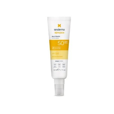 REPASKIN fotoprotector SPF50 facial tacto seda 50m