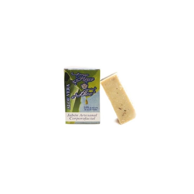 FLEURALOE JABON DE ALOE VERA 100gr.