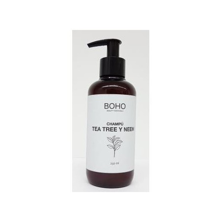 CHAMPU DE TEA TREE Y NEEM 250ml.  BIO