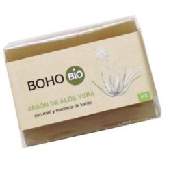 BOHO ALOE MIEL KARITE jabon pastilla 100g BIO