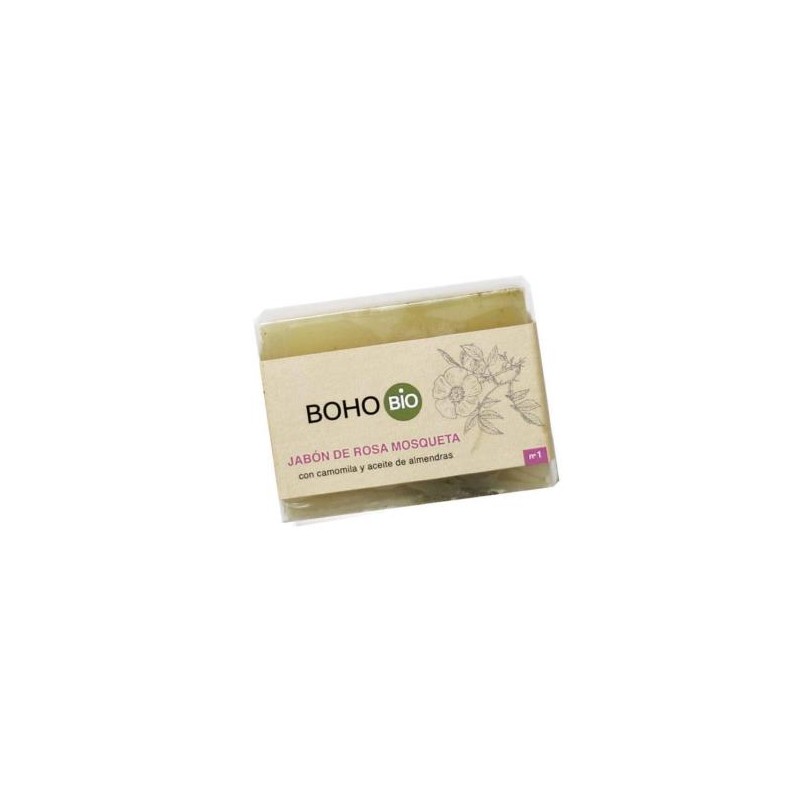BOHO R.MOSQUETA CAMOMILA ALMENDRAS jabon pastilla 100gr