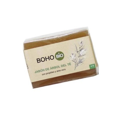 BOHO TEA TREE jabon pastilla 100gr. BIO