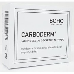 BOHO CARBODERM carbon activado jabon pastilla  100gr.