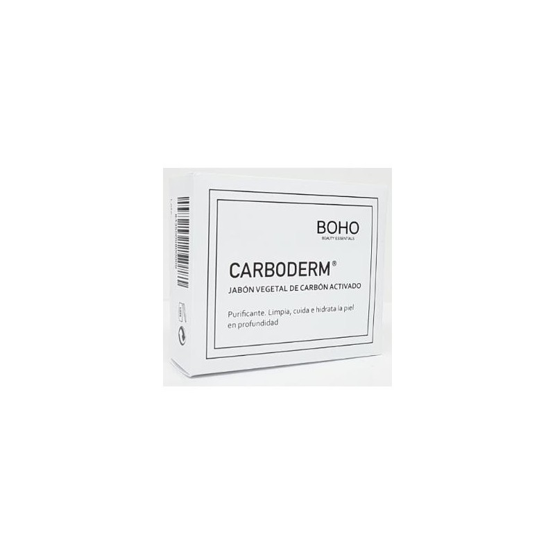 BOHO CARBODERM carbon activado jabon pastilla  100gr.