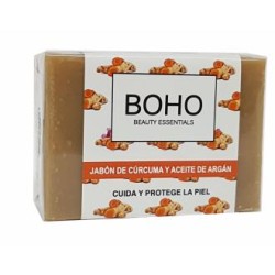 BOHO CURCUMA Y ARGAN jabon pastilla 100gr.