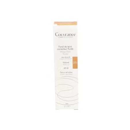 AVENE COUVRANCE FLUIDO OIL FREE natural 30ml.