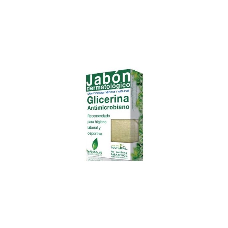 SANASUR JABON GLICERINA antimicrobiano 100gr.