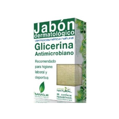 SANASUR JABON GLICERINA antimicrobiano 100gr.