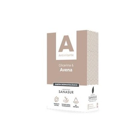 SANASUR JABON GLICERINA avena 100gr.