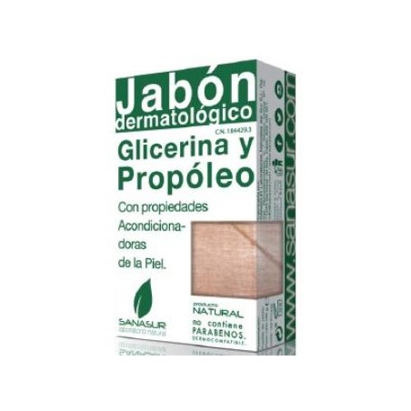 SANASUR JABON GLICERINA propoleo 100gr.