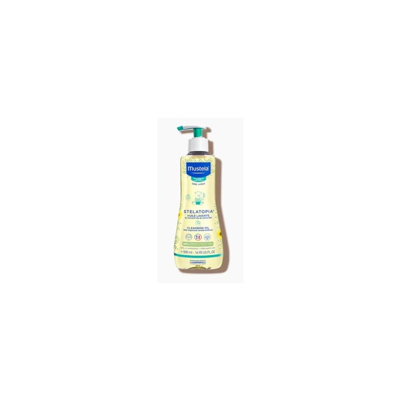 MUSTELA STELATOPIA aceite baño-ducha bebe-niño 500ml. MUSTELA STELATOPIA aceite baño-ducha bebe-niño 500ml.
