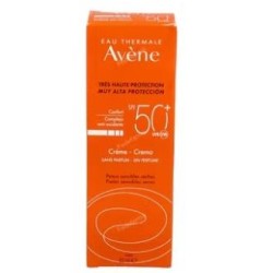AVENE CREMA SOLAR SPF 50  sin perfume 50ml.