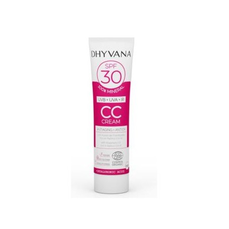 DHYVANA SOLAR SPF30 COLOR con acido hialuronico 50ml ECO