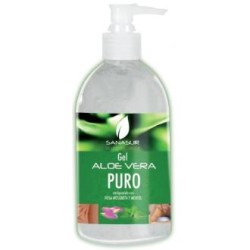 SANASUR GEL ALOE VERA con rosa mosqueta y mentol 500ml.