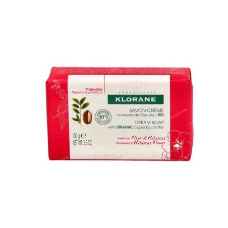 KLORANE JABON-CREMA flor de hibisco 100gr.