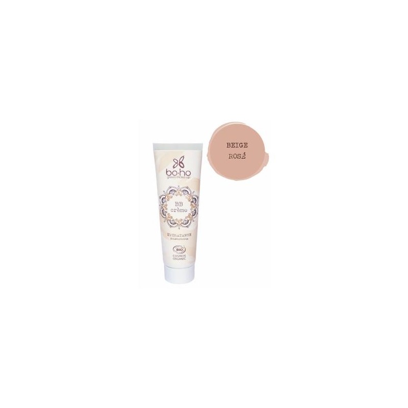 BOHO green make up BB CREAM 03 Beige Rose hidratante 30ml. BIO VEGAN BOHO green make up BB CREAM 03 Beige Rose hidratante 30ml. BIO VEGAN