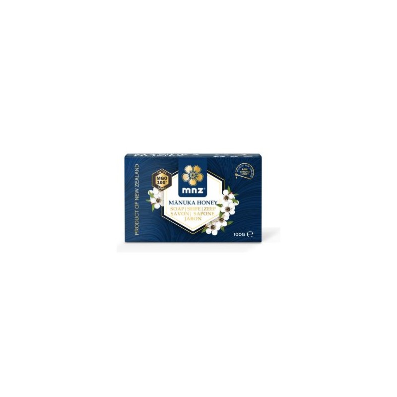 MANUKA NEW ZELAND MIEL DE MANUKA MGO 100+ jabon pastilla 100gr.