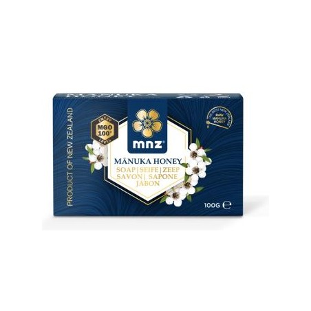 MANUKA NEW ZELAND MIEL DE MANUKA MGO 100+ jabon pastilla 100gr.