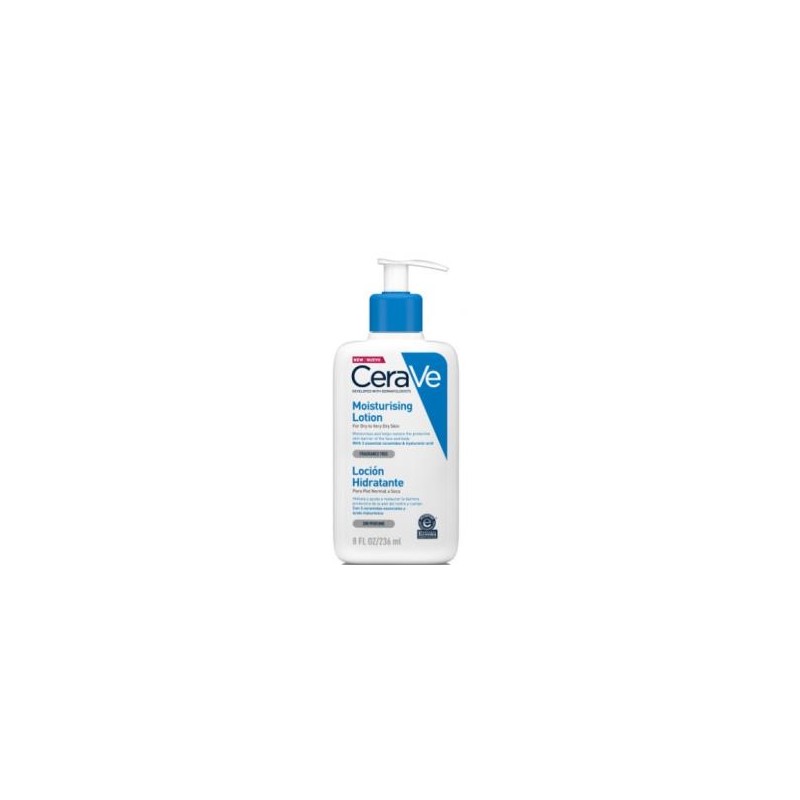CERAVE LOCION HIDRATANTE piel muy seca 236ml. CERAVE LOCION HIDRATANTE piel muy seca 236ml.