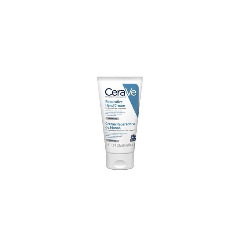 CERAVE CERAVE CREMA REPARADORA de manos 50ml. CERAVE CERAVE CREMA REPARADORA de manos 50ml.