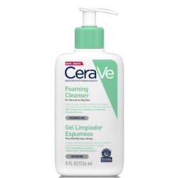 CERAVE CERAVE GEL LIMPIADOR ESPUMOSO 236ml.