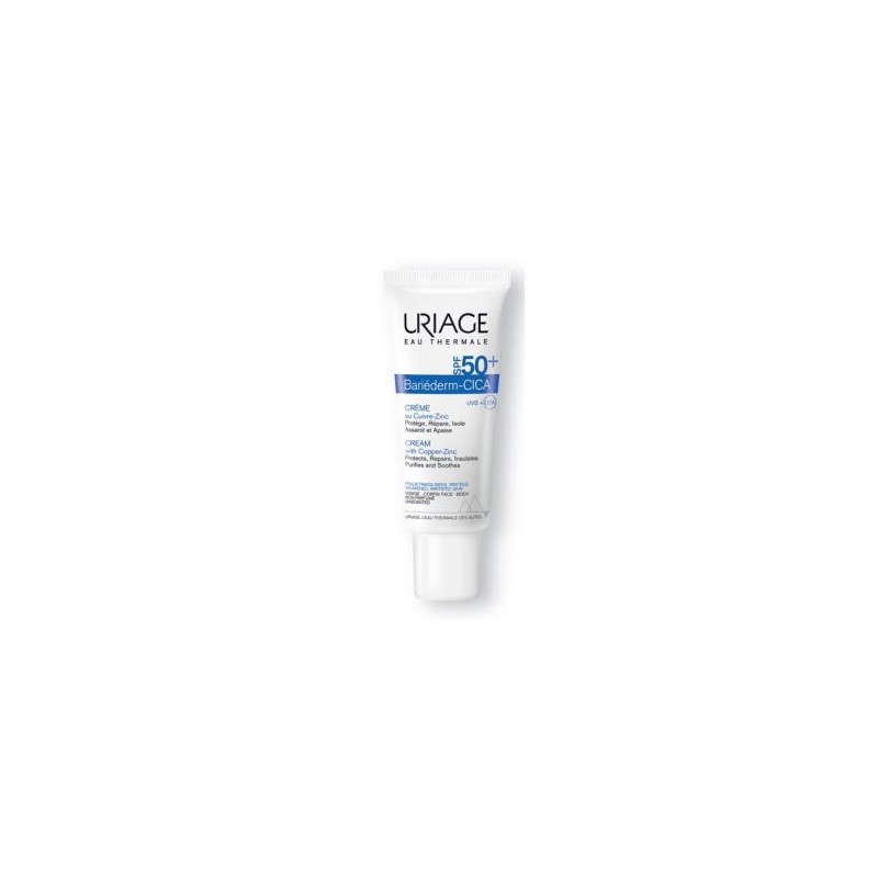 URIAGE BARIEDERM CICA SPF50+ crema 40ml. URIAGE BARIEDERM CICA SPF50+ crema 40ml.
