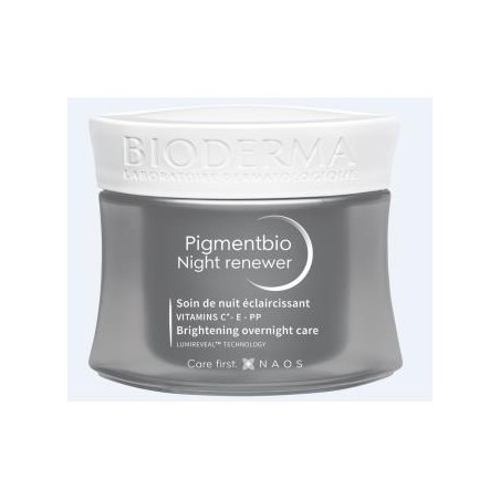 BIODERMA PIGMENTBIO NIGHT RENEWER crema antimanchas 50ml.