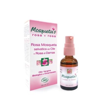 ACEITE DE ROSA MOSQUETA+ROSA DAMASCENA 30ml. BIO