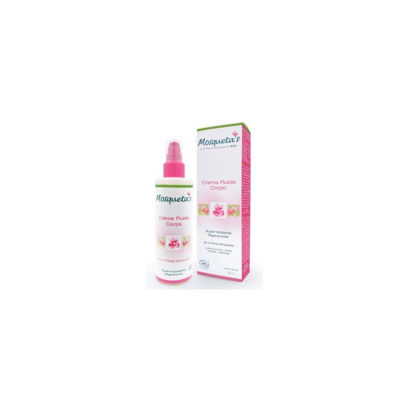 ROSA MOSQUETA crema fluida cuerpo hidratante 200ml ROSA MOSQUETA crema fluida cuerpo hidratante 200ml