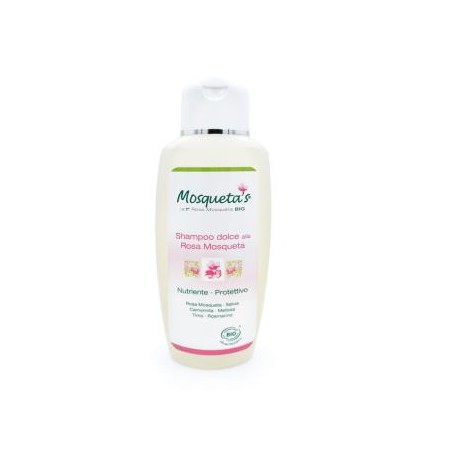 ROSA MOSQUETA champu suave 200ml. BIO