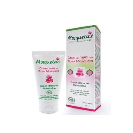 ROSA MOSQUETA crema de manos super hidratante 75ml