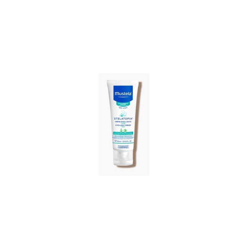 MUSTELA STELATOPIA crema facial emoliente bebe-niño 40ml.