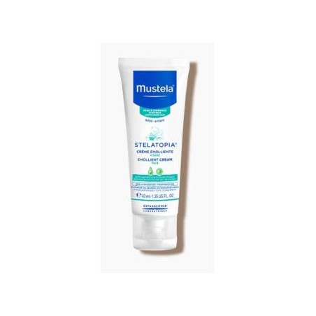 MUSTELA STELATOPIA crema facial emoliente bebe-niño 40ml.