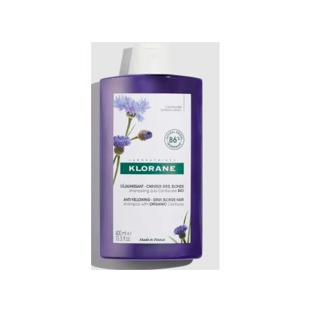 CHAMPU CENTAUREA cabello gris 400ml.
