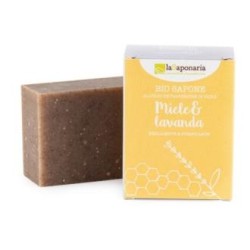 LA SAPONARIA JABON EN PASTILLA miel y lavanda 100gr.