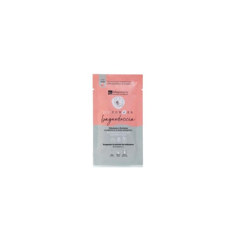 LA SAPONARIA GEL DE DUCHA CALENDULA-ROSA MOSQUETA en polvo 25gr