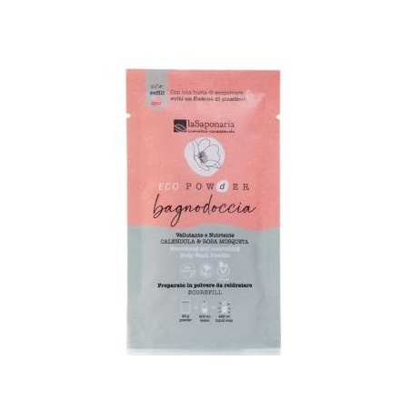 LA SAPONARIA GEL DE DUCHA CALENDULA-ROSA MOSQUETA en polvo 25gr
