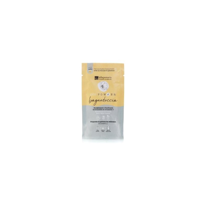 LA SAPONARIA GEL DE DUCHA MANDARINO-VITAMINA C en polvo 25gr.
