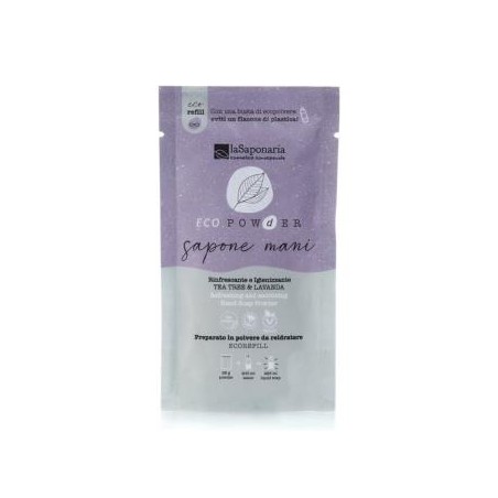 LA SAPONARIA JABON DE MANOS ARBOL TE-LAVANDA en polvo 25gr.