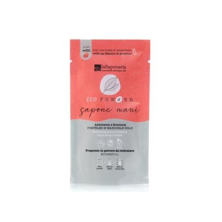 LA SAPONARIA JABON DE MANOS POMELO-ALMENDRAS en polvo 25gr.