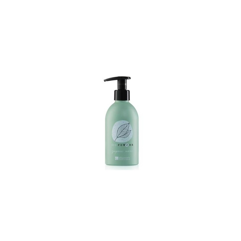 LA SAPONARIA ECO HAND SOAP botella aluminio  jabon manos polvo