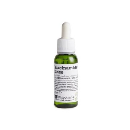 LA SAPONARIA NIACINAMIDA + ZINC 30ml.