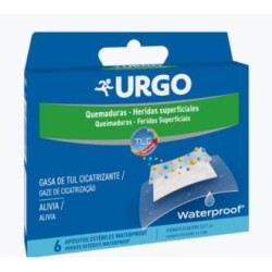 URGO URGO QUEMADURAS WATERPROOF 5x7cm 6apositos