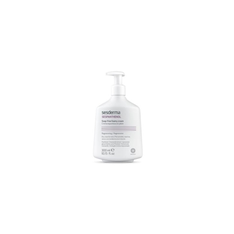 SESPANTHENOL CREMA ESPUMOSA sin jabon 300ml. SESPANTHENOL CREMA ESPUMOSA sin jabon 300ml.